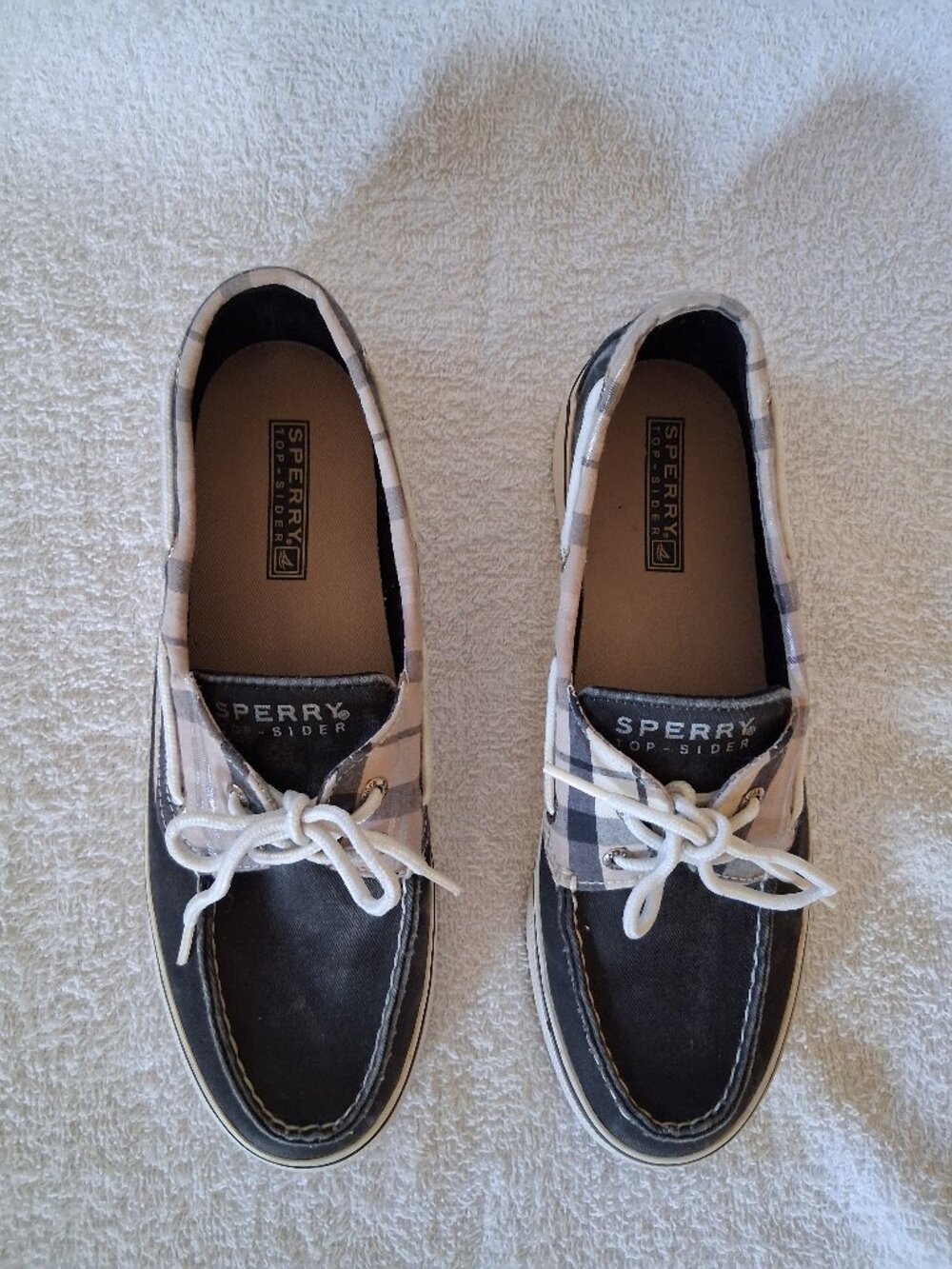Plaid Sperry Top Sider